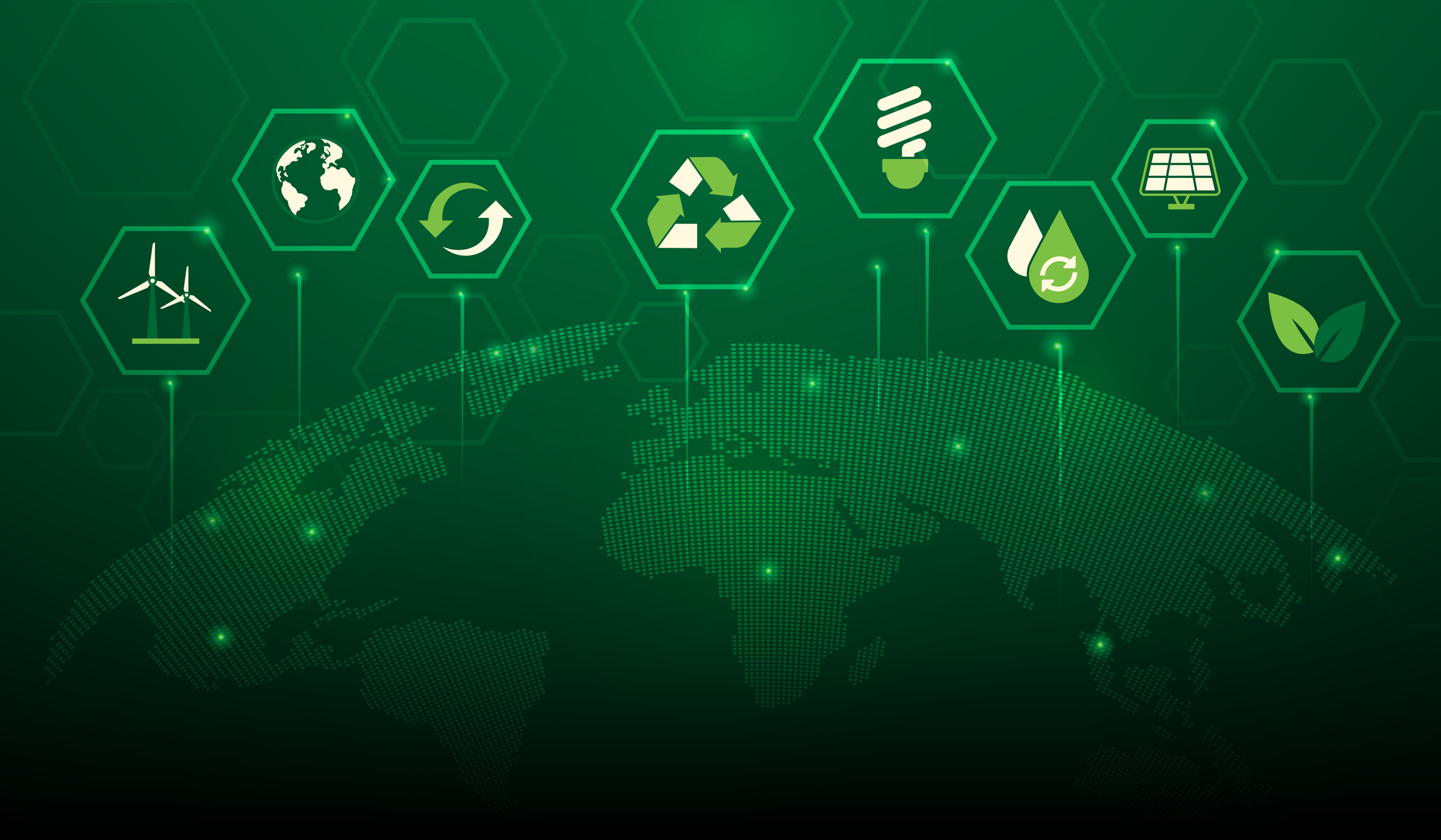 Sustainability icons image